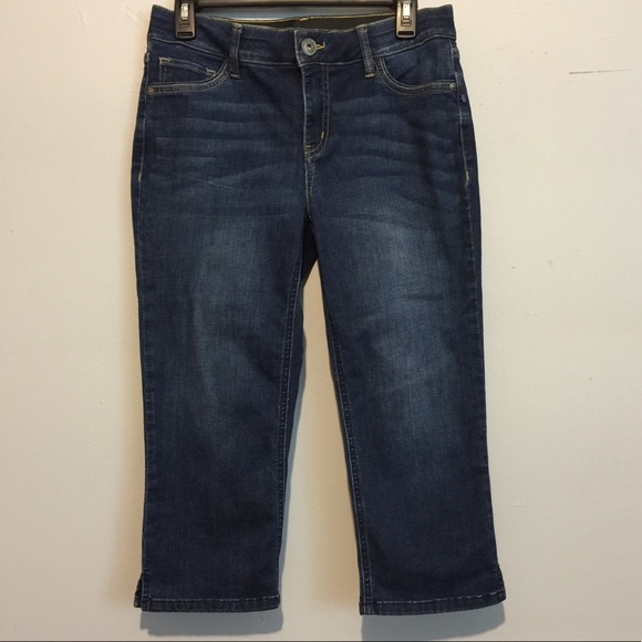 Liz Claiborne Sara Crop Mid Rise 